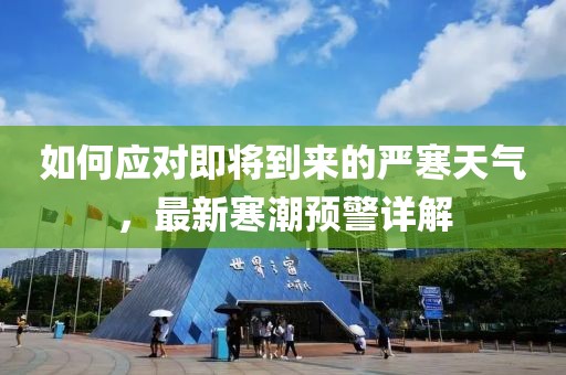 如何应对即将到来的严寒天气，最新寒潮预警详解