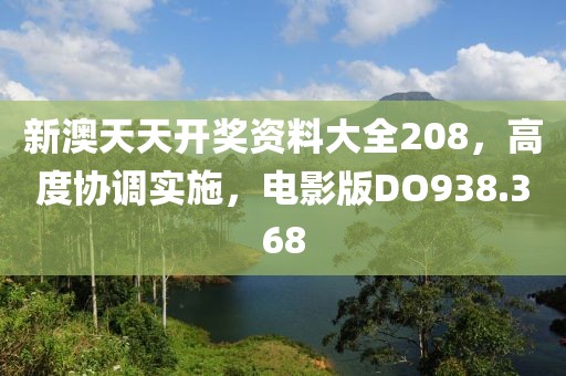 新澳天天开奖资料大全208，高度协调实施，电影版DO938.368