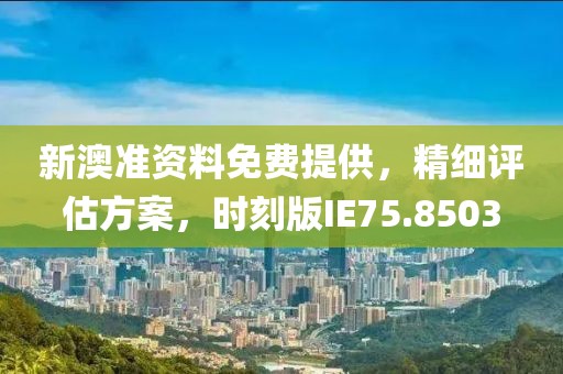 新澳准资料免费提供，精细评估方案，时刻版IE75.8503