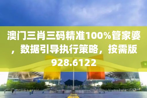 澳门三肖三码精准100%管家婆，数据引导执行策略，按需版928.6122