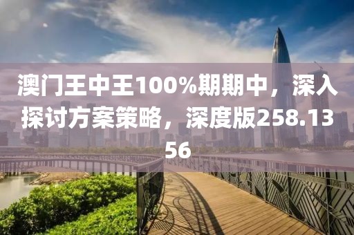澳门王中王100%期期中，深入探讨方案策略，深度版258.1356