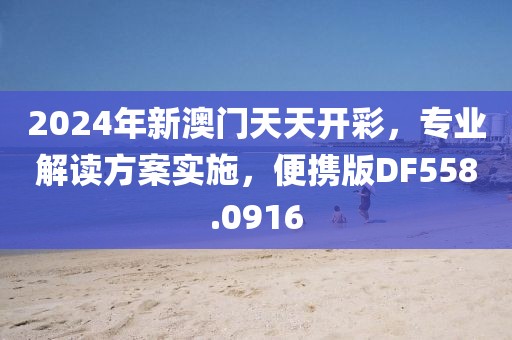 2024年新澳门天天开彩，专业解读方案实施，便携版DF558.0916