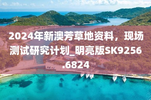 2024年新澳芳草地资料，现场测试研究计划_明亮版SK9256.6824