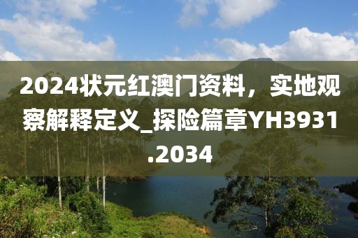 2024状元红澳门资料，实地观察解释定义_探险篇章YH3931.2034