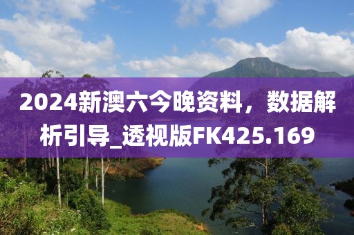 2024新澳六今晚资料，数据解析引导_透视版FK425.169