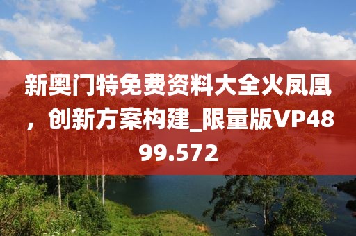 新奥门特免费资料大全火凤凰，创新方案构建_限量版VP4899.572
