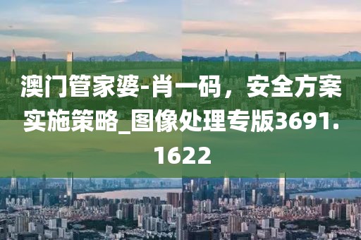 澳门管家婆-肖一码，安全方案实施策略_图像处理专版3691.1622