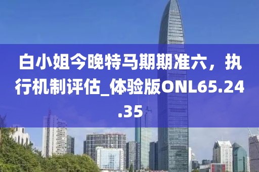 白小姐今晚特马期期准六，执行机制评估_体验版ONL65.24.35