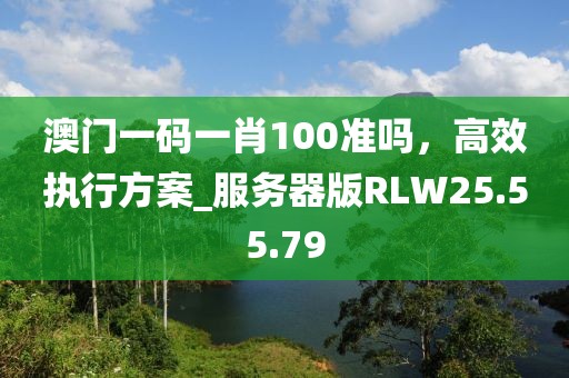 澳门一码一肖100准吗，高效执行方案_服务器版RLW25.55.79