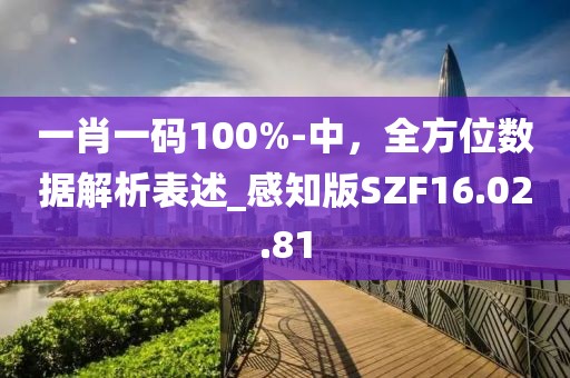 一肖一码100%-中，全方位数据解析表述_感知版SZF16.02.81