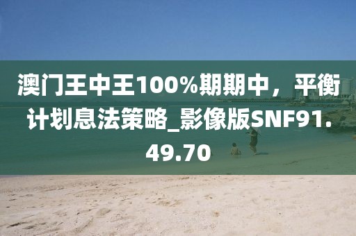 澳门王中王100%期期中，平衡计划息法策略_影像版SNF91.49.70