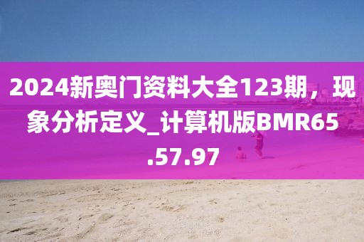 2024新奥门资料大全123期，现象分析定义_计算机版BMR65.57.97