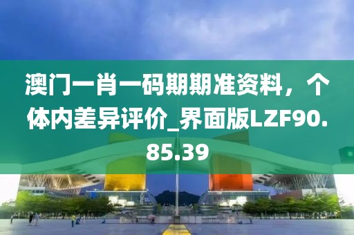澳门一肖一码期期准资料，个体内差异评价_界面版LZF90.85.39