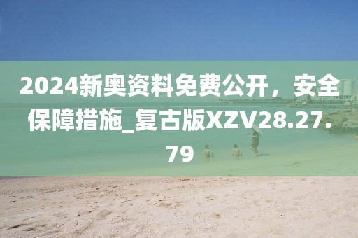 2024新奥资料免费公开，安全保障措施_复古版XZV28.27.79
