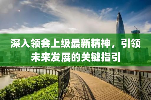 深入领会上级最新精神，引领未来发展的关键指引