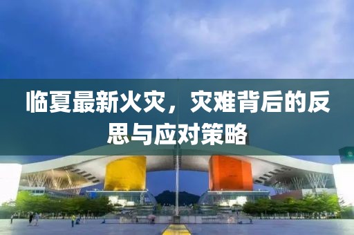 临夏最新火灾，灾难背后的反思与应对策略