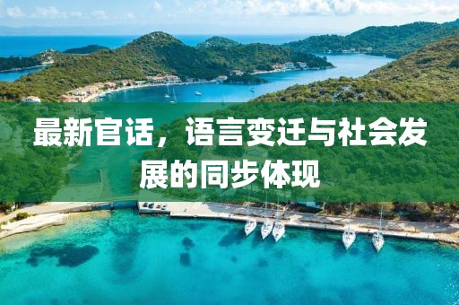最新官话，语言变迁与社会发展的同步体现