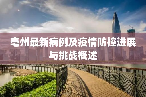 亳州最新病例及疫情防控进展与挑战概述