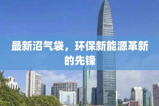 最新沼气袋，环保新能源革新的先锋