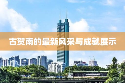 古贺南的最新风采与成就展示
