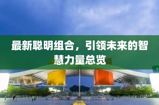 最新聪明组合，引领未来的智慧力量总览