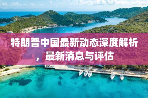特朗普中国最新动态深度解析，最新消息与评估