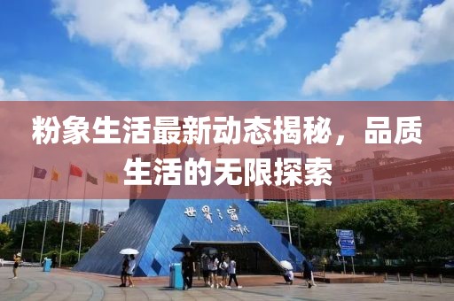 粉象生活最新动态揭秘，品质生活的无限探索