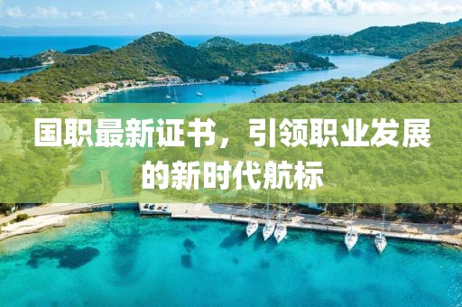 国职最新证书，引领职业发展的新时代航标