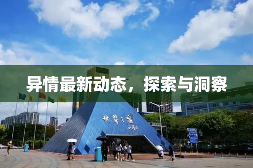 异情最新动态，探索与洞察