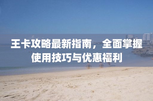 王卡攻略最新指南，全面掌握使用技巧与优惠福利