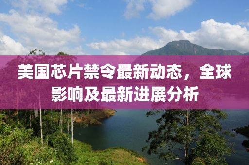 美国芯片禁令最新动态，全球影响及最新进展分析