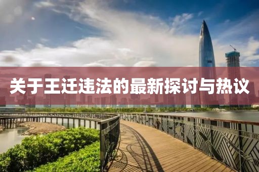 关于王迁违法的最新探讨与热议