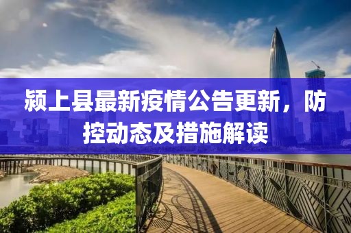 颍上县最新疫情公告更新，防控动态及措施解读