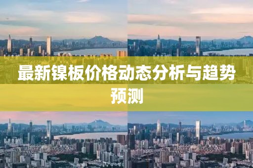 最新镍板价格动态分析与趋势预测