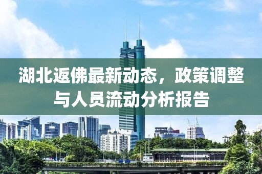 湖北返佛最新动态，政策调整与人员流动分析报告