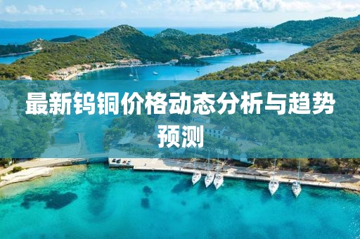 最新钨铜价格动态分析与趋势预测