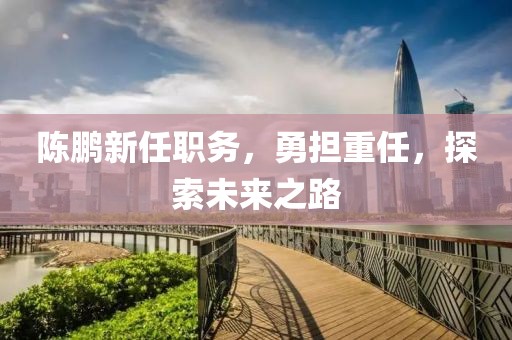 陈鹏新任职务，勇担重任，探索未来之路