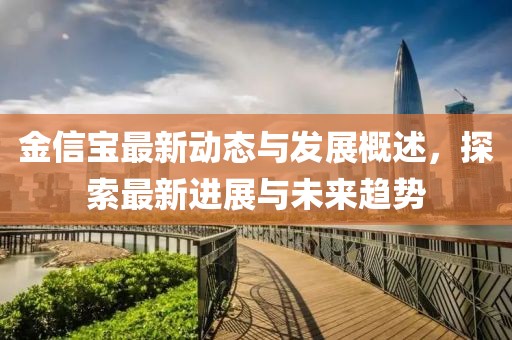 金信宝最新动态与发展概述，探索最新进展与未来趋势