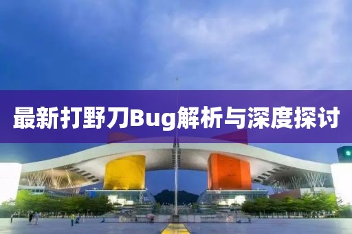 最新打野刀Bug解析与深度探讨
