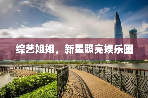 综艺姐姐，新星照亮娱乐圈