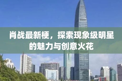 肖战最新梗，探索现象级明星的魅力与创意火花