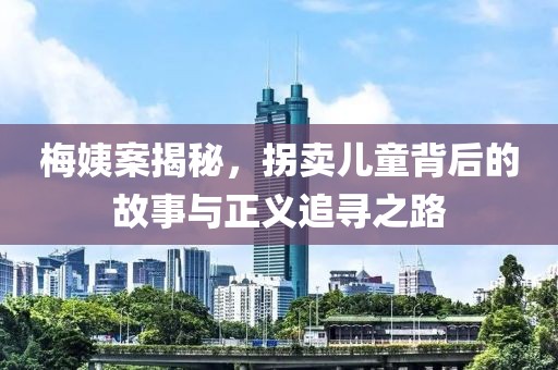 梅姨案揭秘，拐卖儿童背后的故事与正义追寻之路