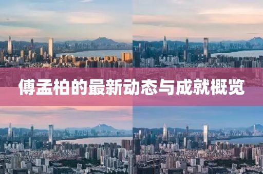 傅孟柏的最新动态与成就概览