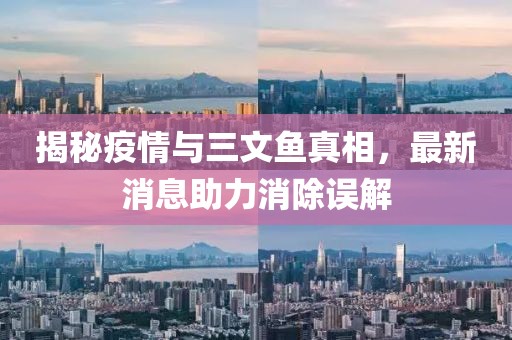 揭秘疫情与三文鱼真相，最新消息助力消除误解