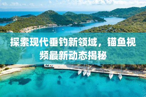 探索现代垂钓新领域，锚鱼视频最新动态揭秘