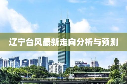 辽宁台风最新走向分析与预测
