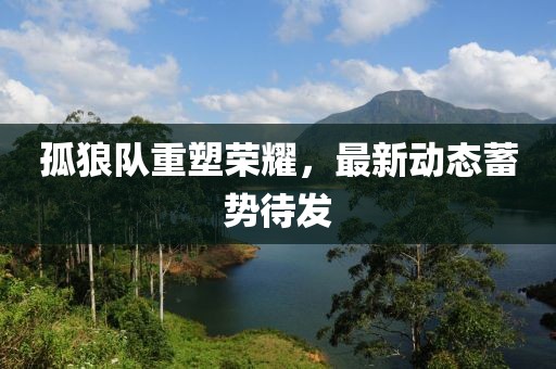 孤狼队重塑荣耀，最新动态蓄势待发