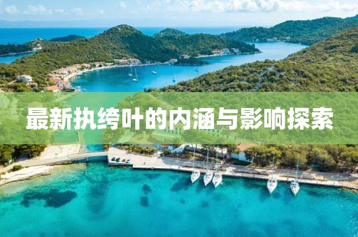 最新执绔叶的内涵与影响探索
