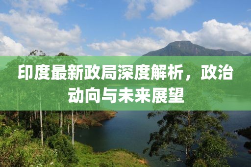 印度最新政局深度解析，政治动向与未来展望