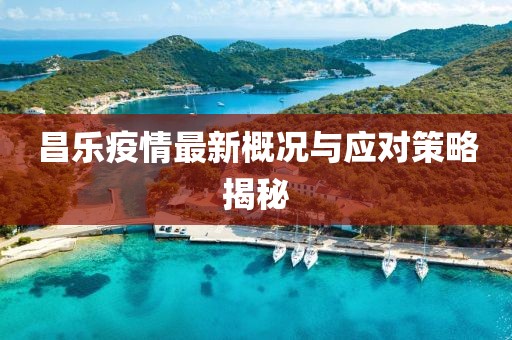 昌乐疫情最新概况与应对策略揭秘